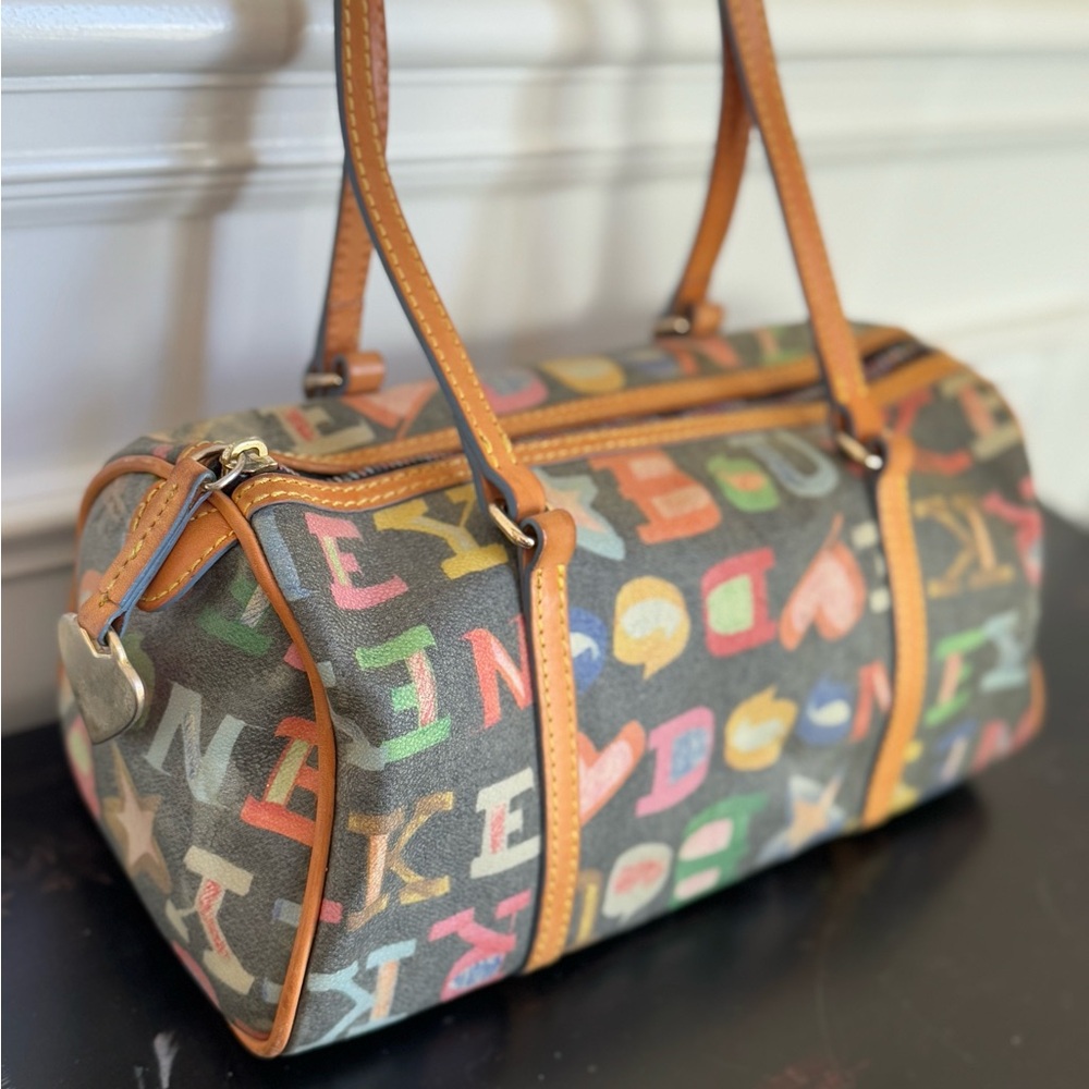 Vintage 90s Dooney & Bourke Signature Satchel - Picture 2 of 16